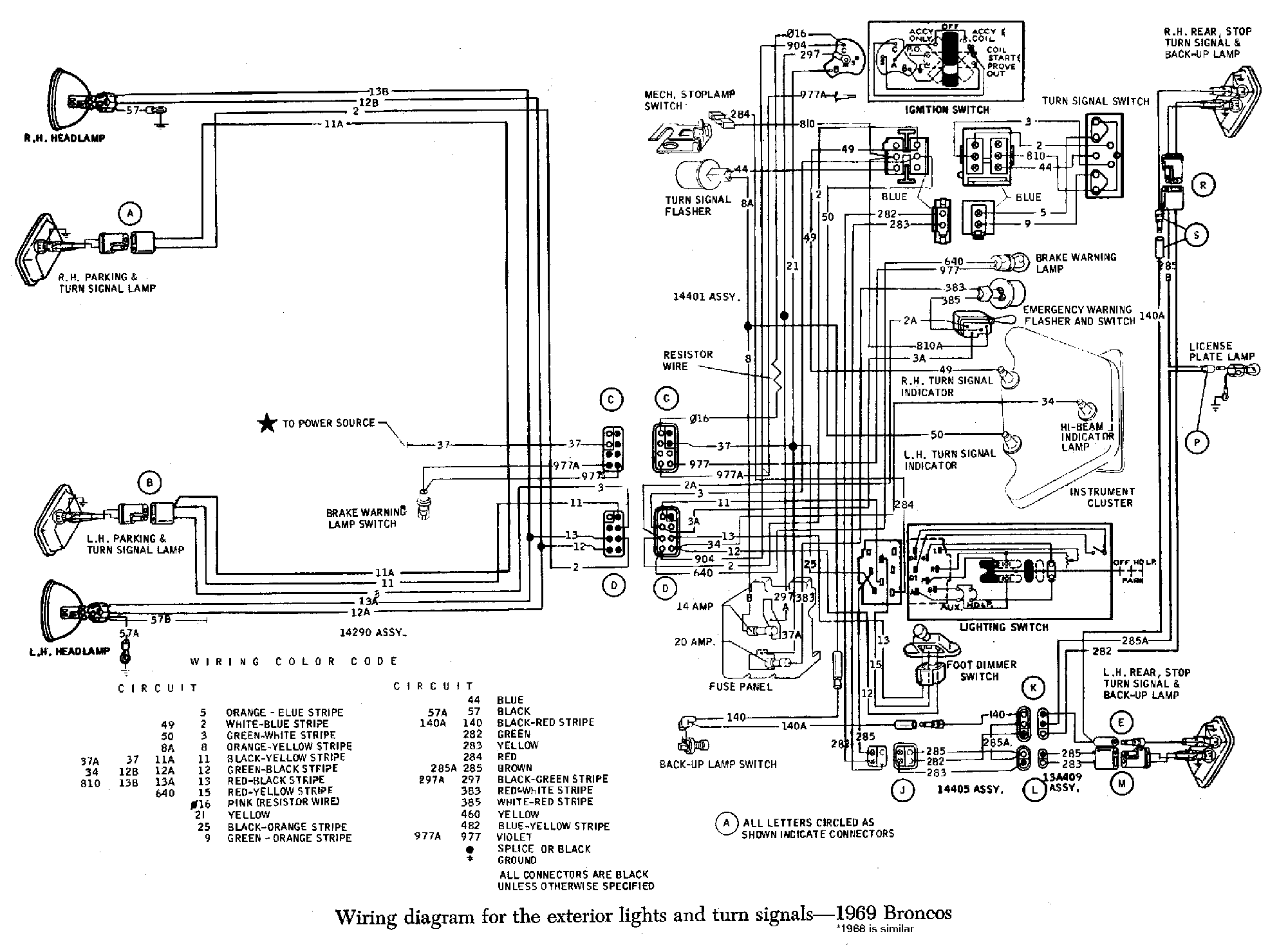 wiring diagram 260z turn signal