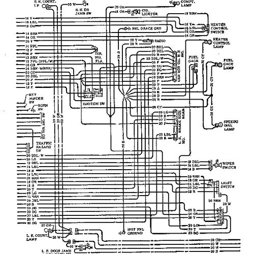 wiring diagram 55 chevy big block 396
