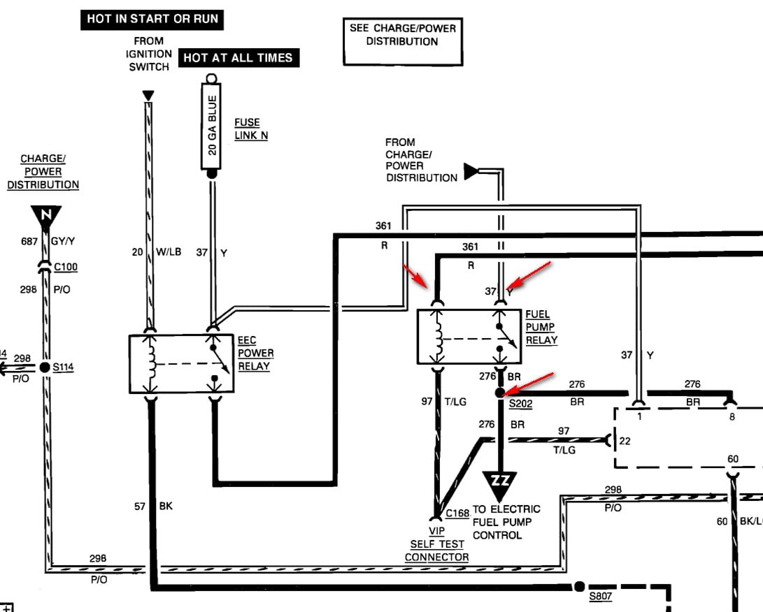 wiring diagram 88f150 fuel system