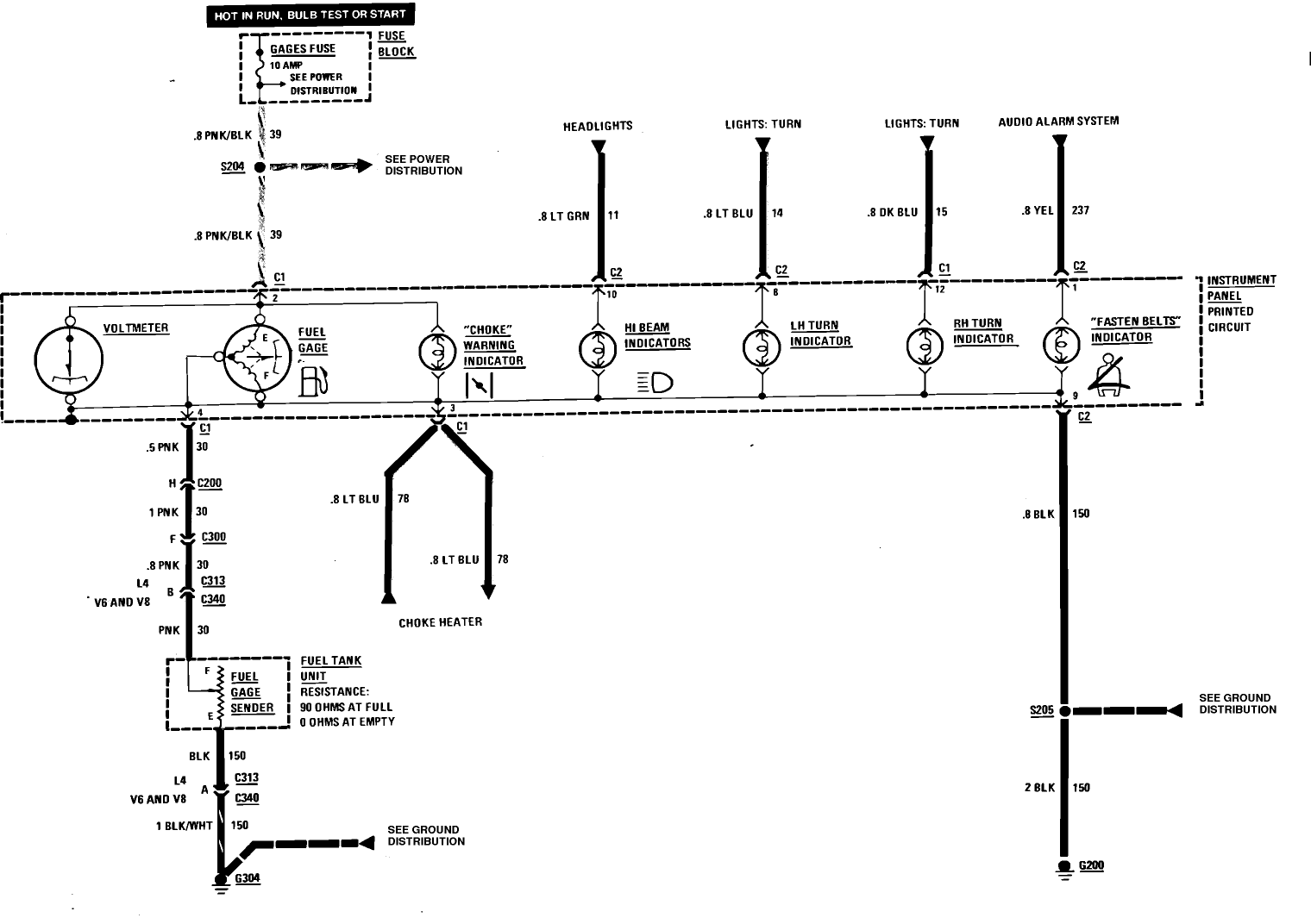 wiring diagram 94 camaro z28 fuel gauge sending unit in tank