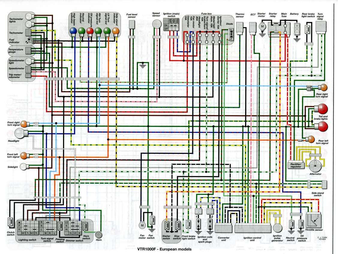 wiring diagram 99 honda vtr 1000