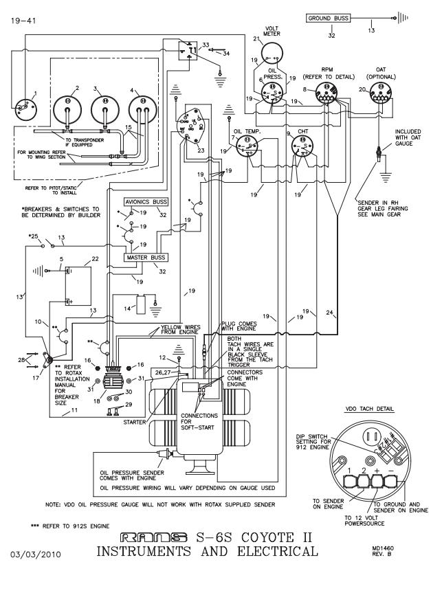 wiring diagram aircraft rotax 912is