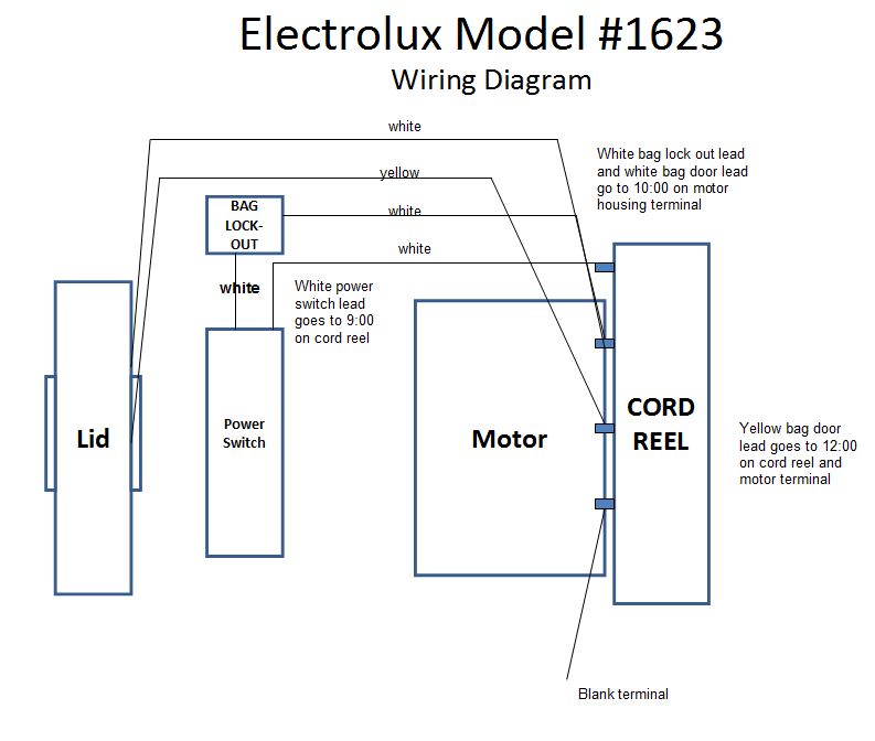 wiring diagram electrolux #1205