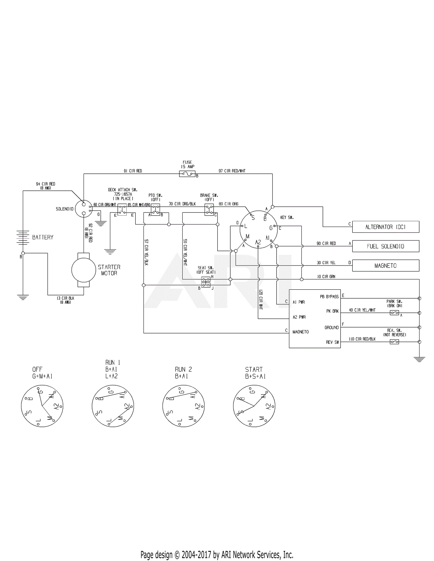 wiring diagram for 13an77tg766 troybilt riding mower