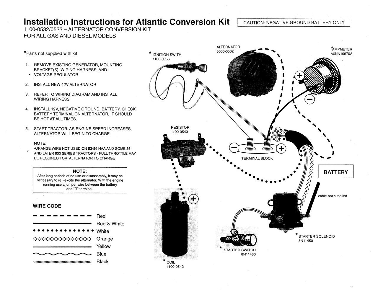 wiring diagram for 1944 ford 9n tractor