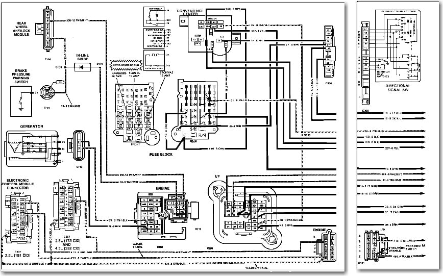 wiring diagram for 1990 gmc g3500