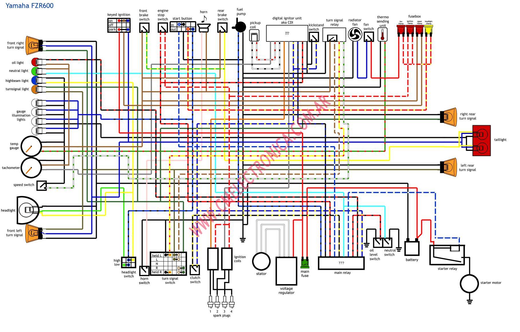 Fzr 600 Wiring Diagram