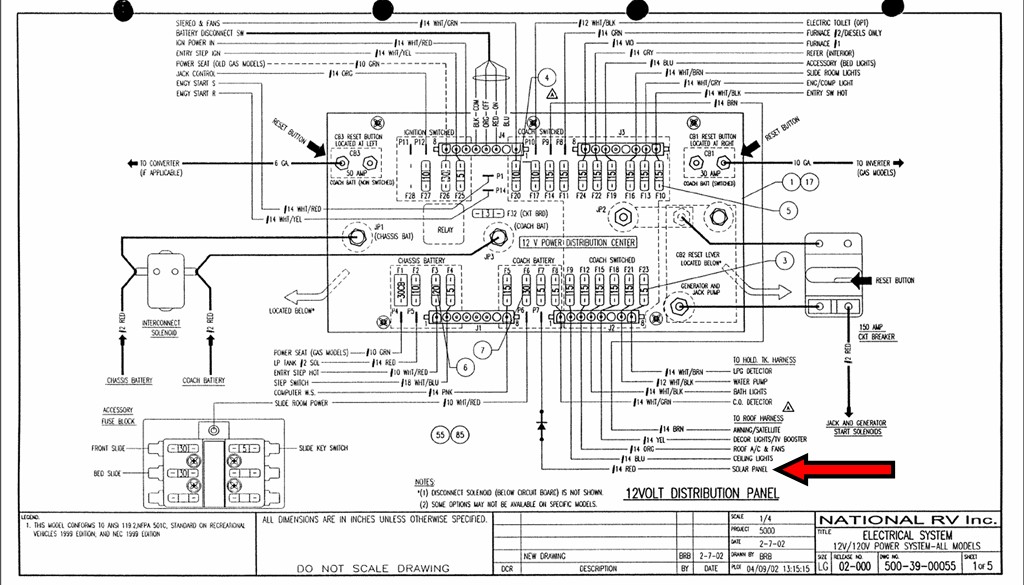 wiring diagram for 2008 monaco cayman for rear slide out