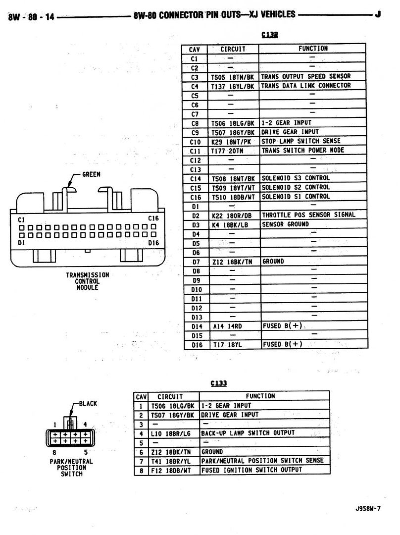 wiring diagram for 2011 dueamax tcm