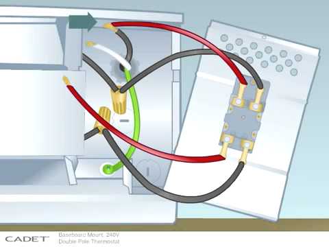 wiring diagram for 240 volt baseboard heater