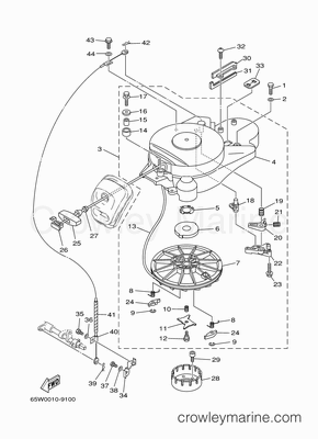 Wiring Diagram For 40 Hp Yamaha C40tlry