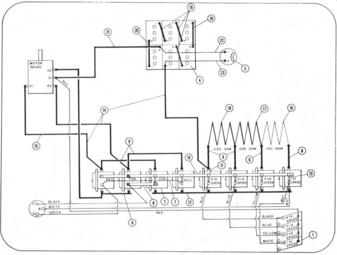 Wiring Diagram For 437 Westinghouse Golf Cart