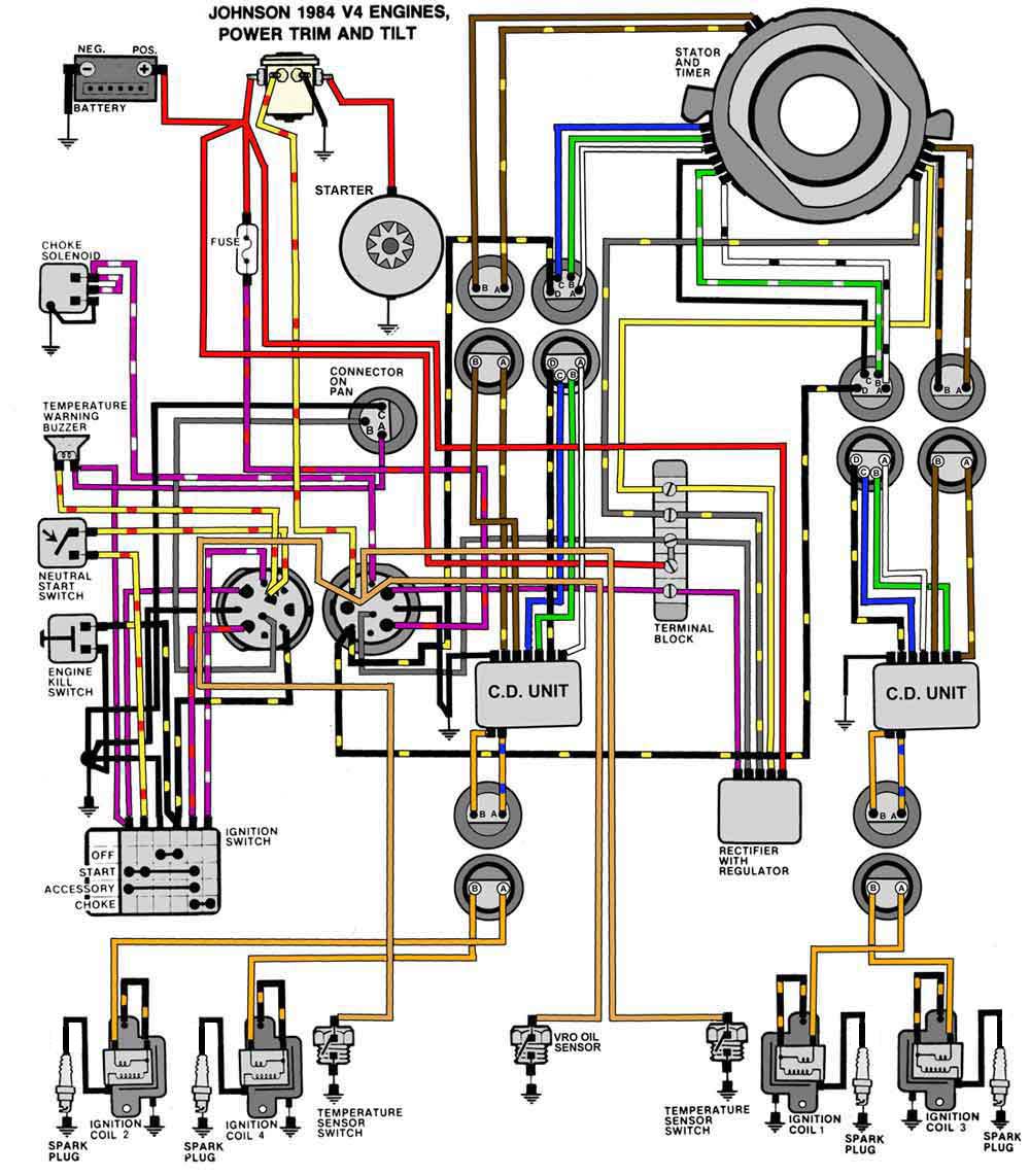 wiring diagram for 50 hp mercury outboard