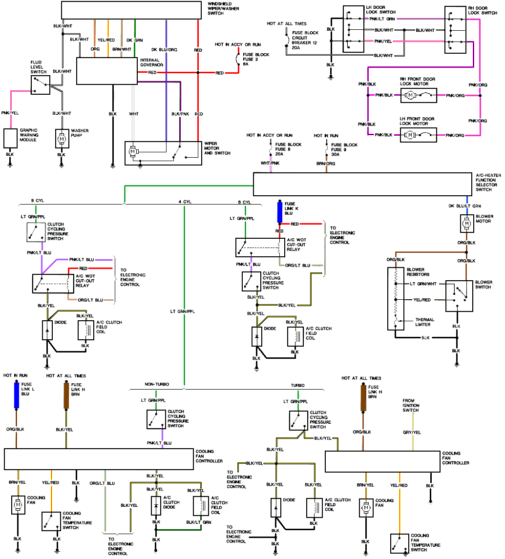 wiring diagram for 616uab colored