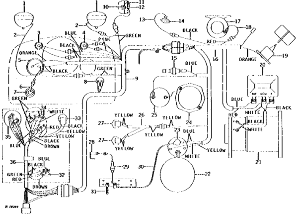 wiring diagram for 6v tractor voltage regulator positive ground