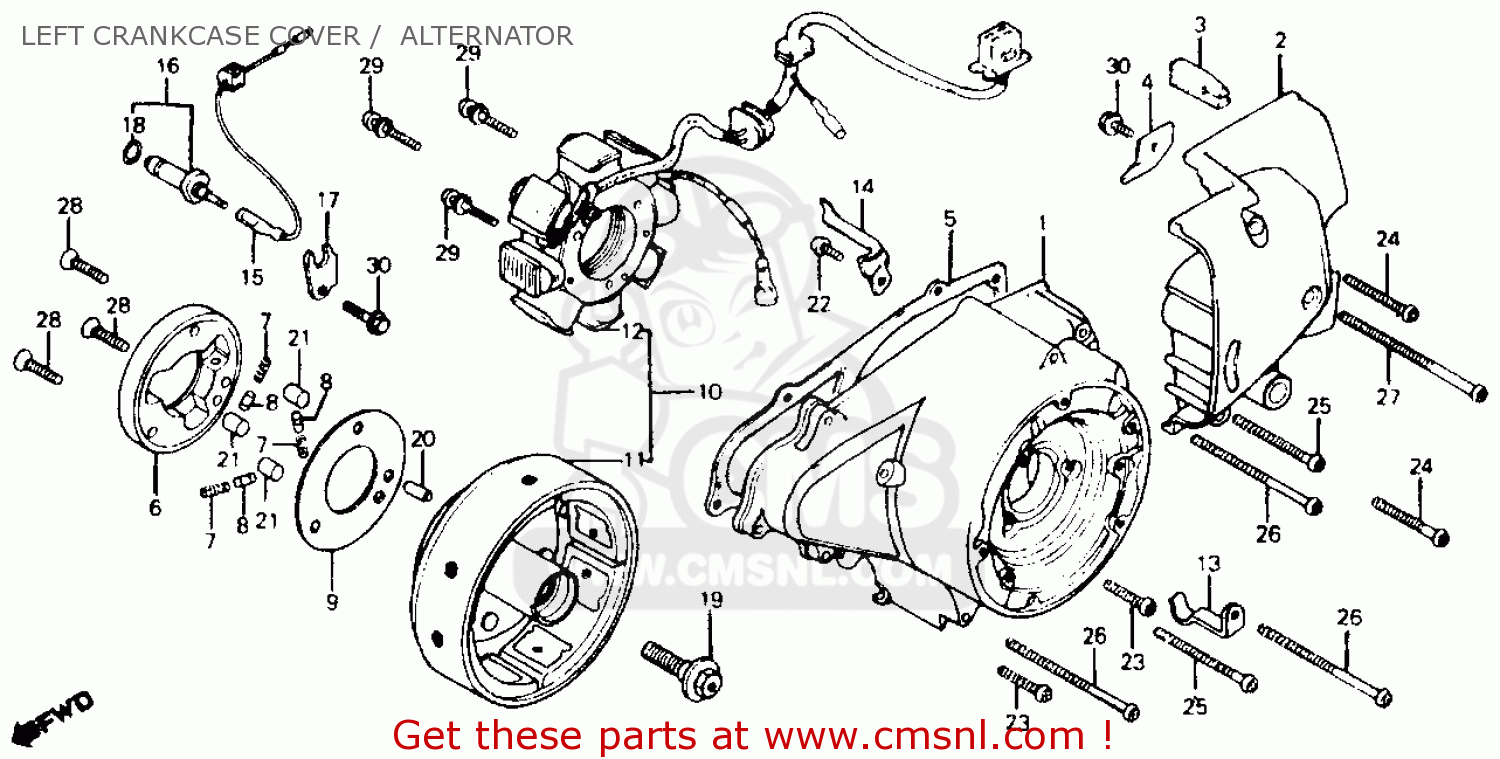 wiring diagram for 81 honda cm200t