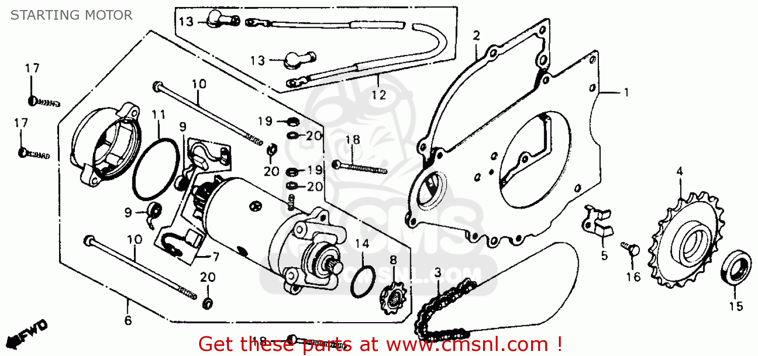 wiring diagram for 81 honda cm200t