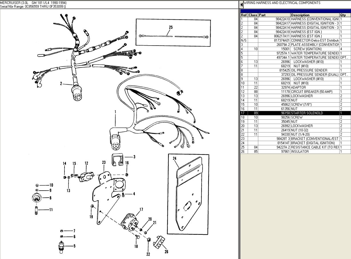 Wiring Diagram For A 190 Mercruiser Trim Double Solenoid