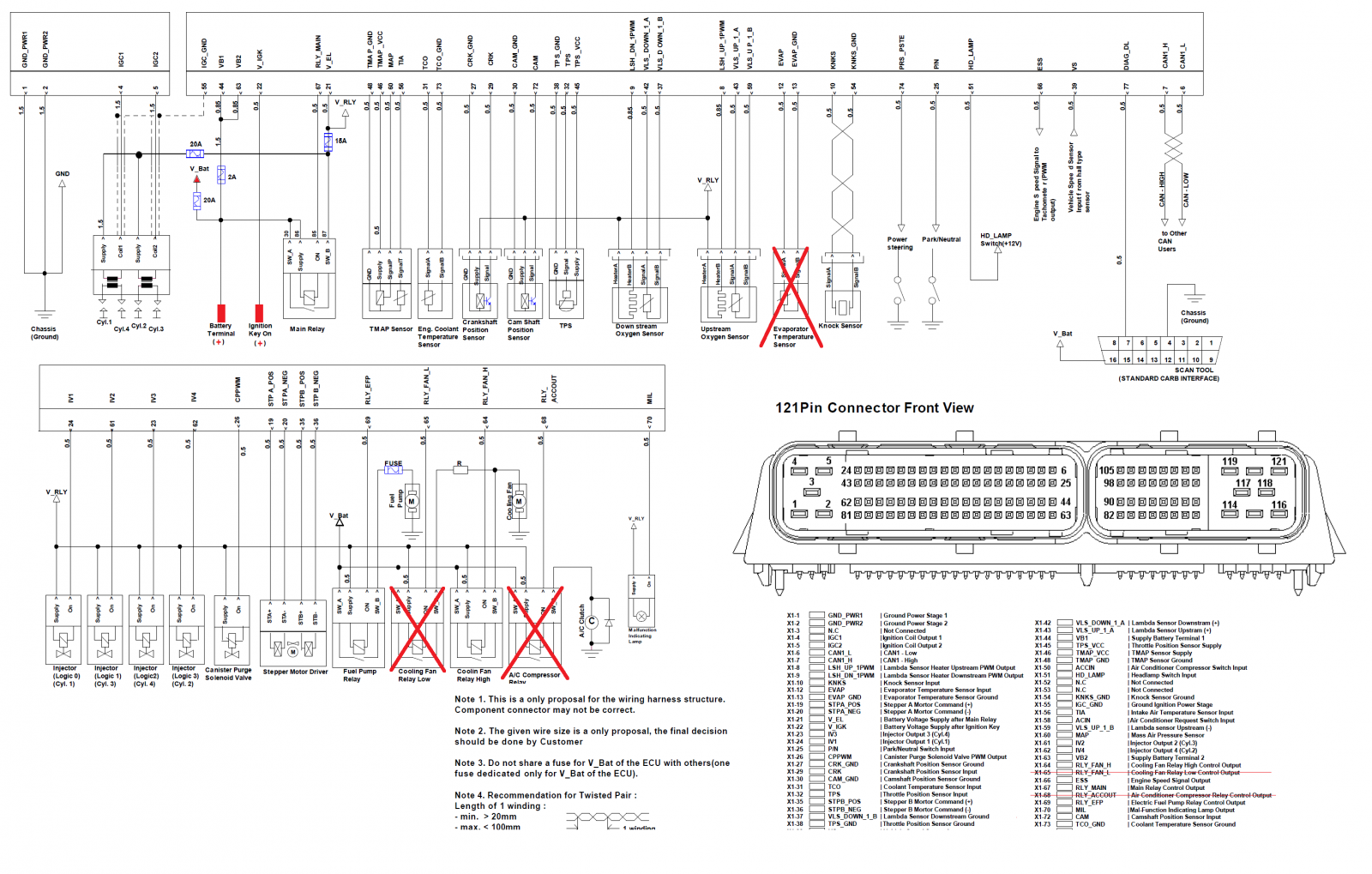 wiring diagram for a 2012 800 benneche spire