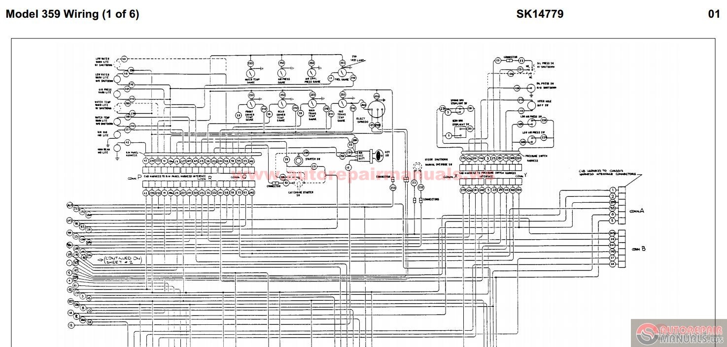 wiring diagram for a 359 peterbilt