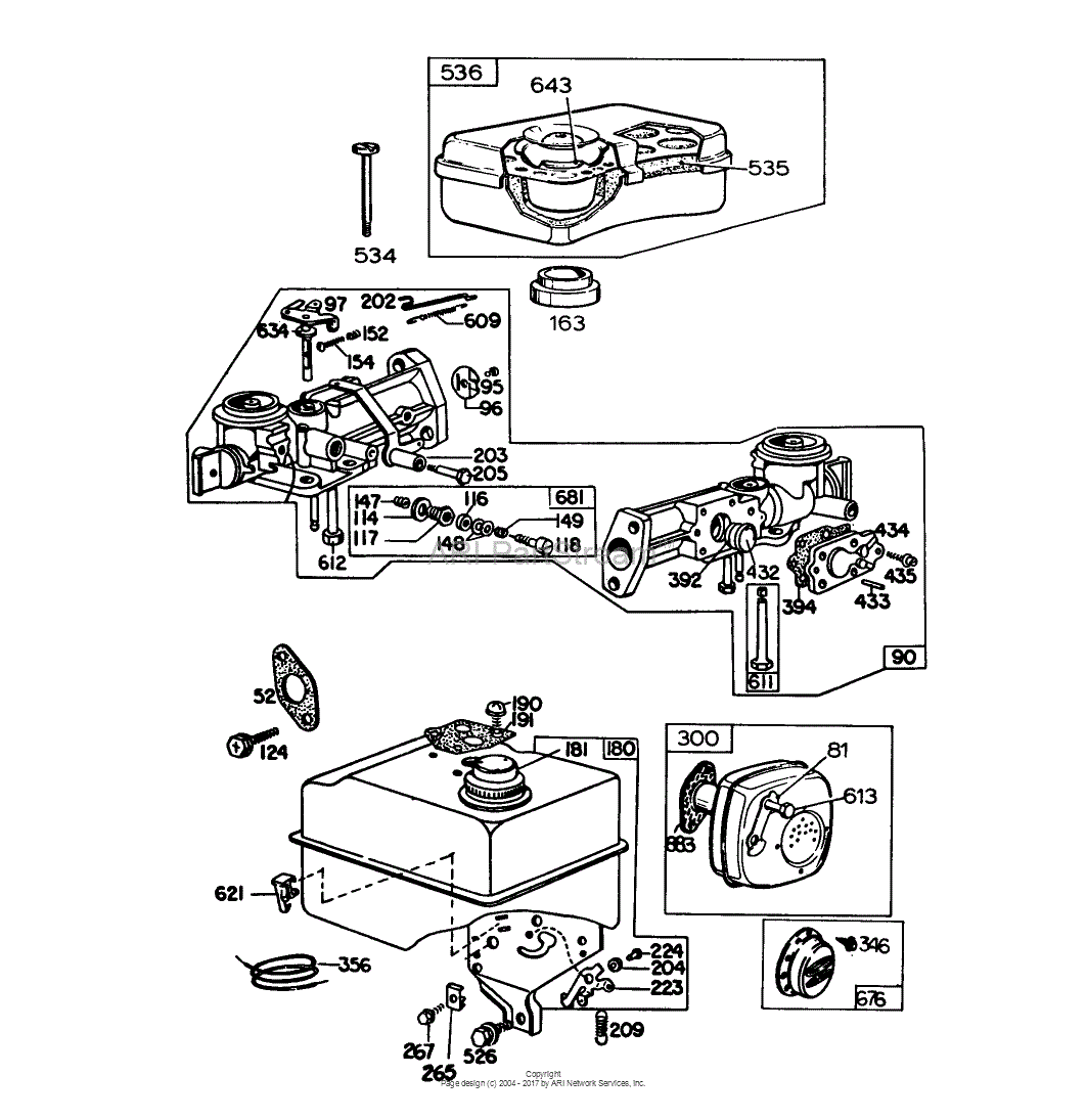 wiring diagram for a 445577-0755-b1 - briggs & stratton vertical engine