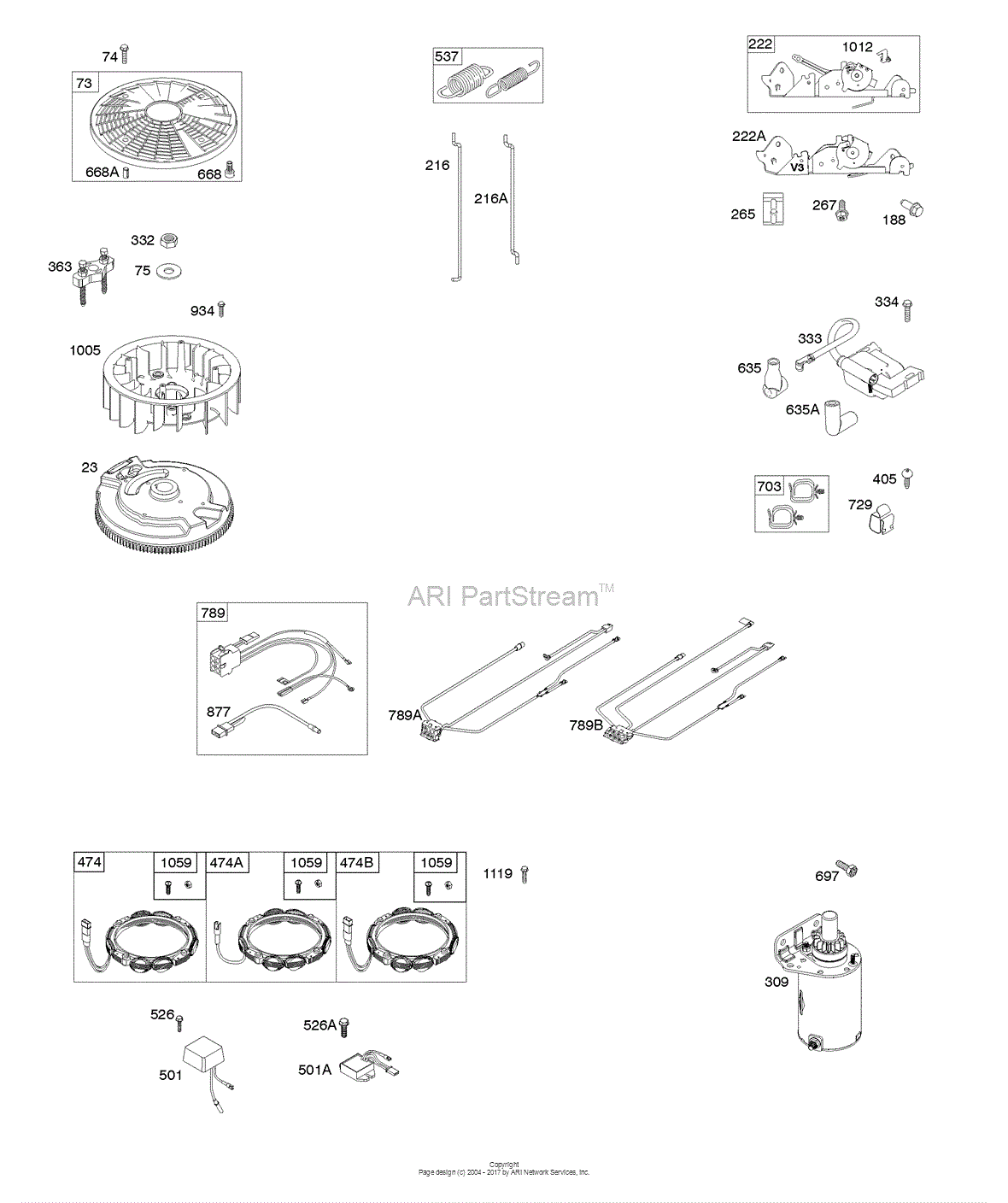 wiring diagram for a 445577-0755-b1 - briggs & stratton vertical engine
