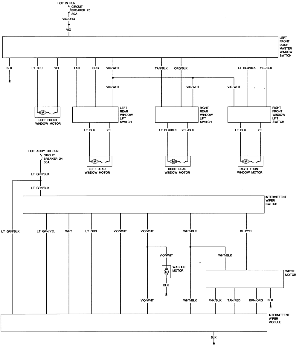 wiring diagram for a 93 dodge dynasty with a 3.3 engine