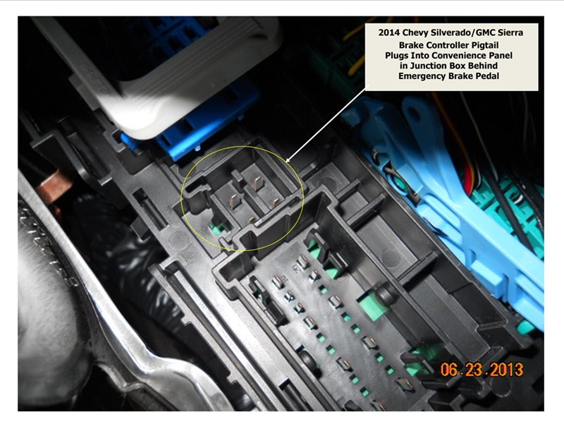 wiring diagram for a brake controller on a 20003 chevy 2500 silverado