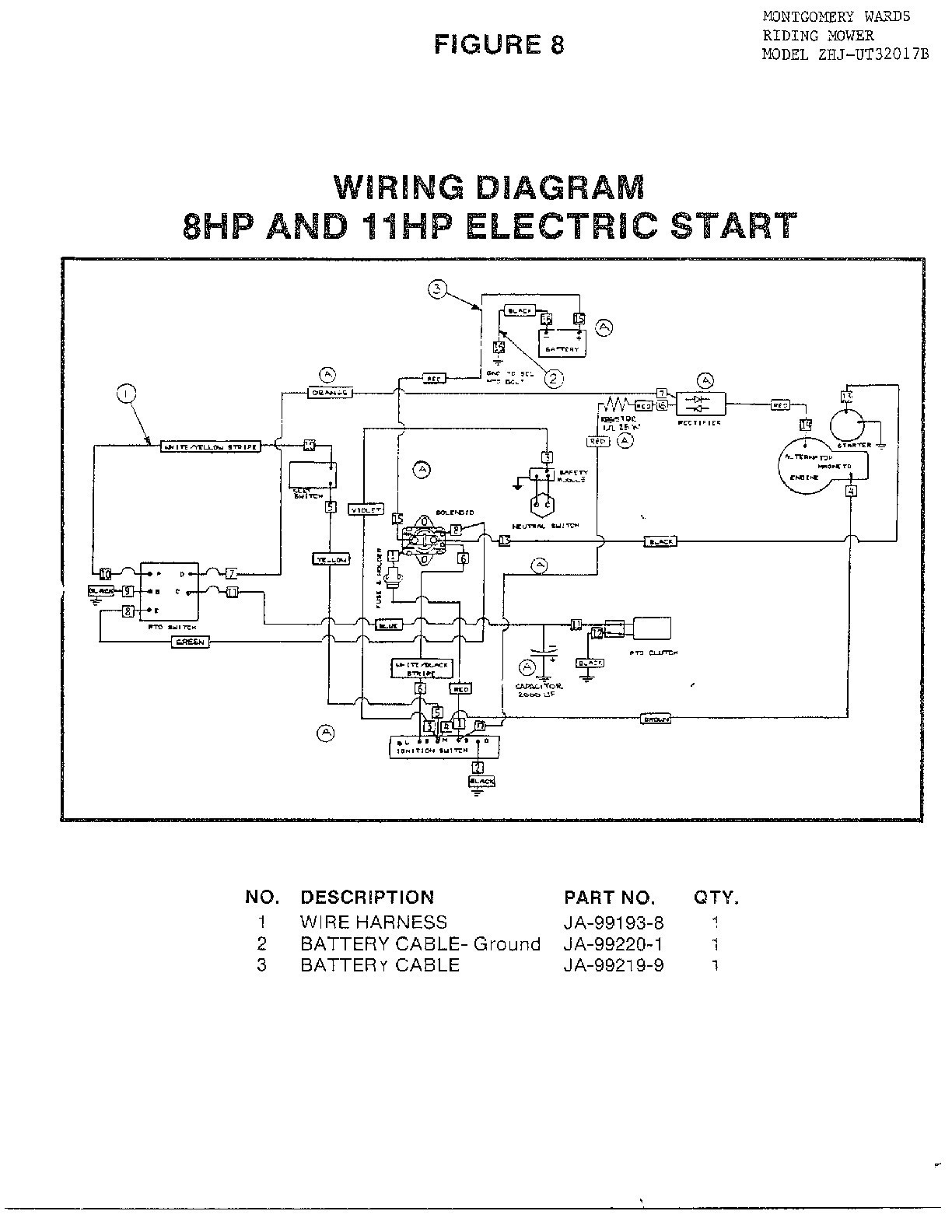 wiring diagram for a briggs and stratton 19.5 hp engine