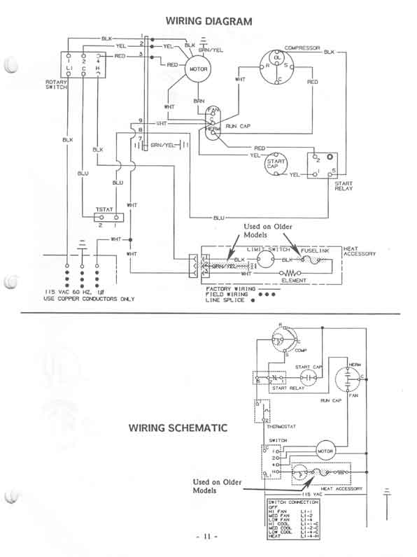 Wiring Diagram For A Dometic Penguin Air Conditioner duo therm ac wiring diagram 