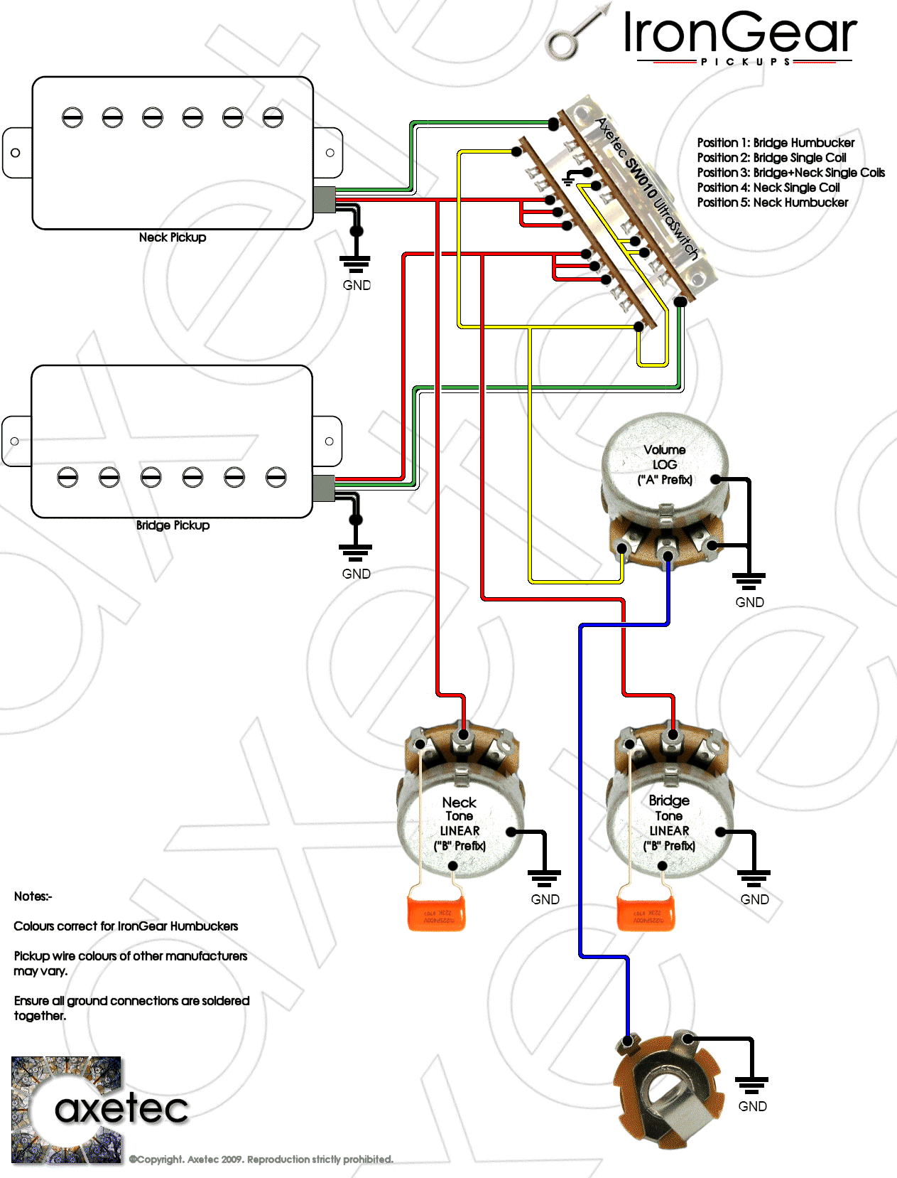 wiring diagram for a lotus guitar 3 single coil pickups 5 way switch