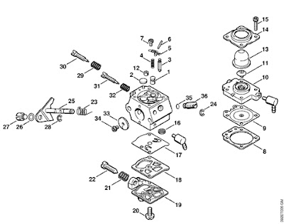 wiring diagram for a stihl fs 62 weedeater