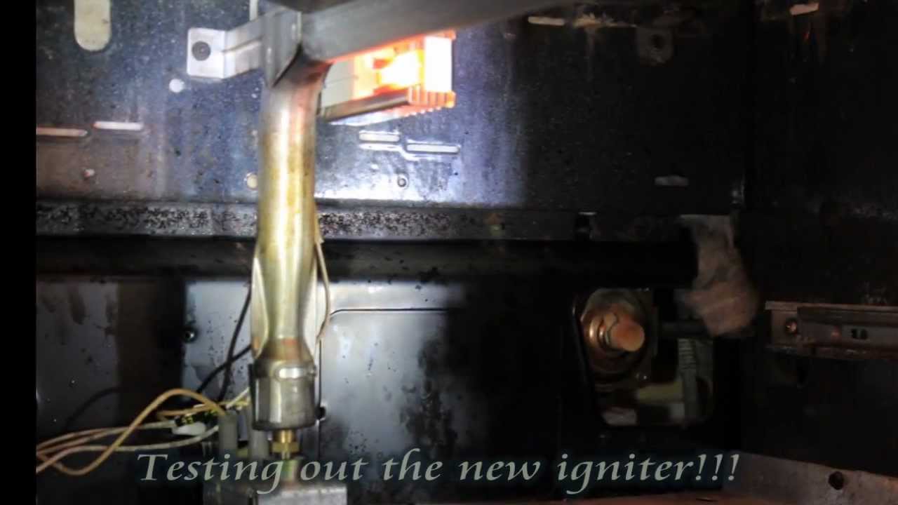 wiring diagram for a tappan gas stove igniter