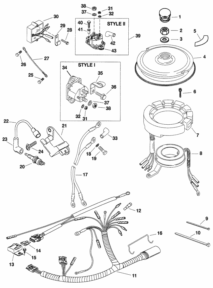 wiring diagram for a1997 mercury 40hp