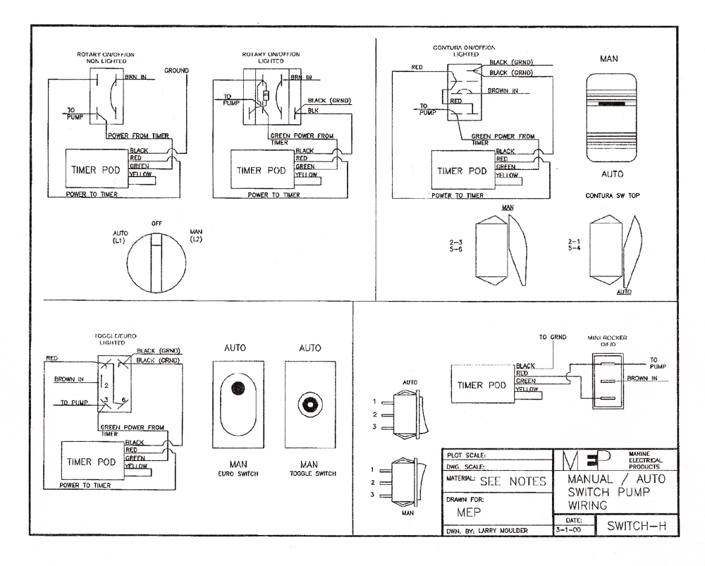wiring diagram for aerator pump in jon boat