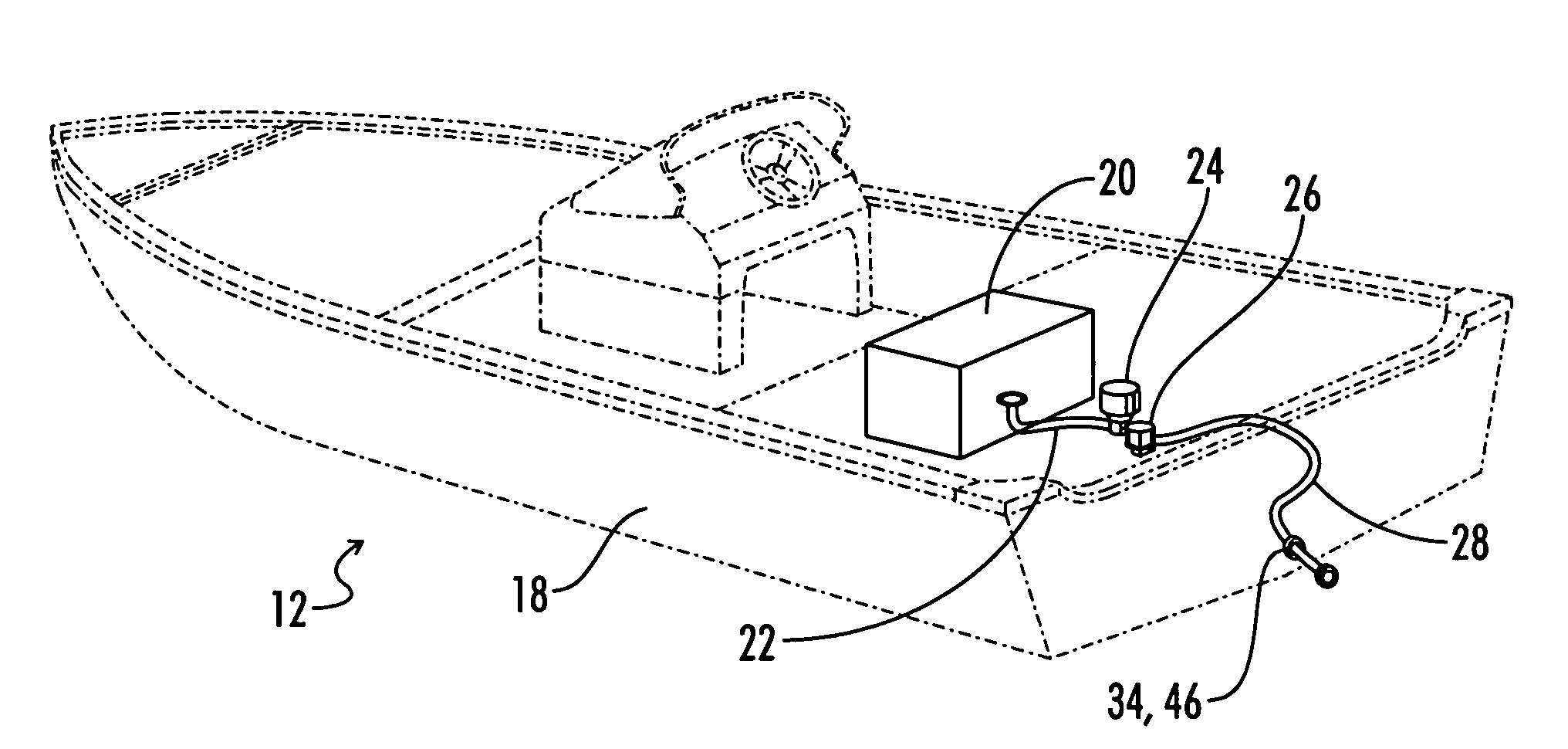 wiring diagram for aerator pump in jon boat