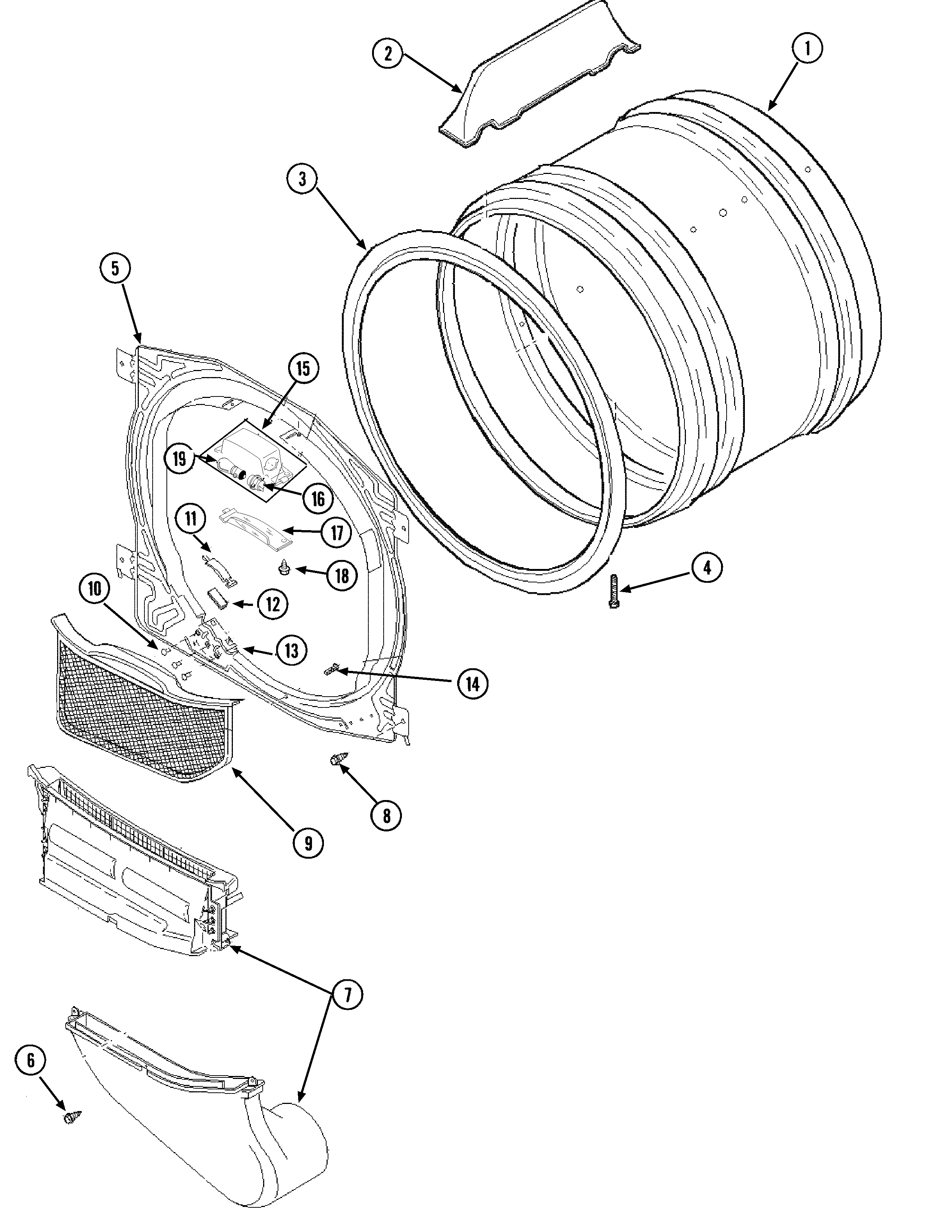 wiring diagram for amana gas dryer model number ngd5100tq0