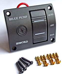 wiring diagram for amarine made splashproof bilge pump switch