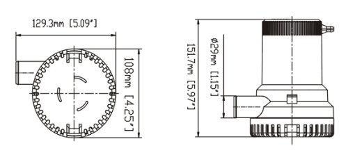 wiring diagram for amarine made splashproof bilge pump switch