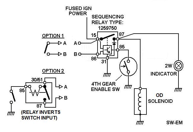 wiring diagram for an r10 borg warner overdrive