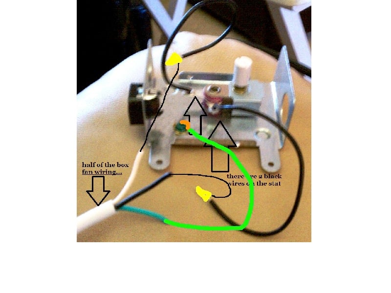 wiring diagram for attic fan thermostat