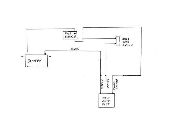 wiring diagram for automatic bilge pump