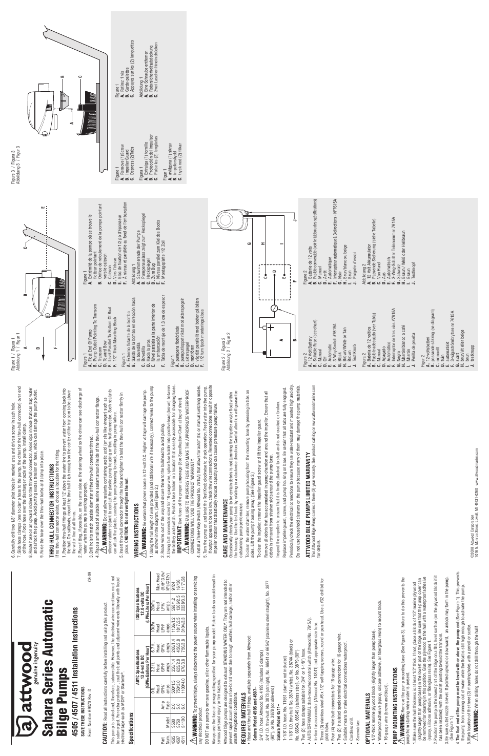 wiring diagram for automatic bilge pump s1100