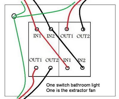 wiring diagram for bathroom fan isolator switch