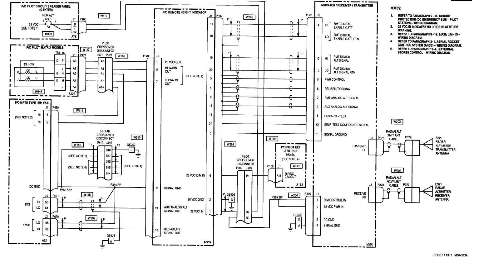 wiring diagram for bendix king 170a