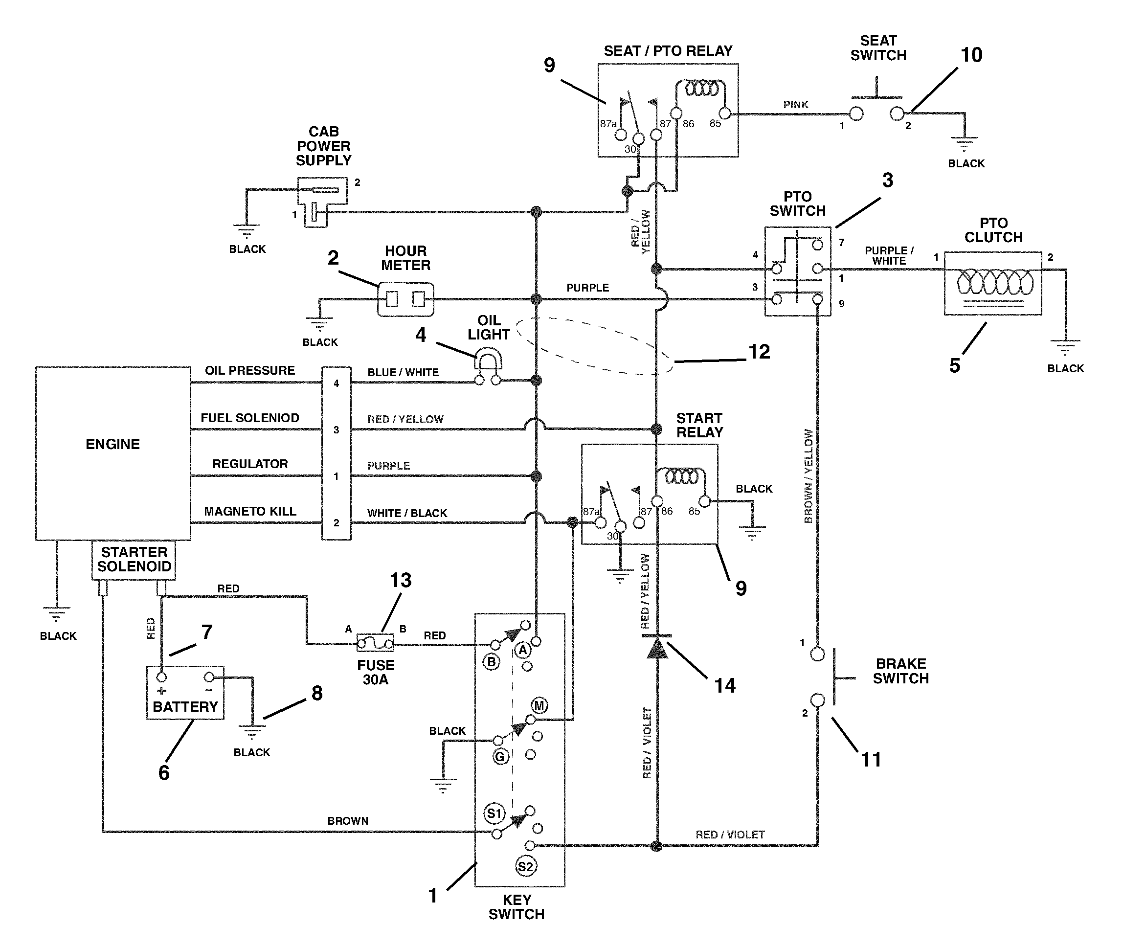 wiring diagram for ch18s