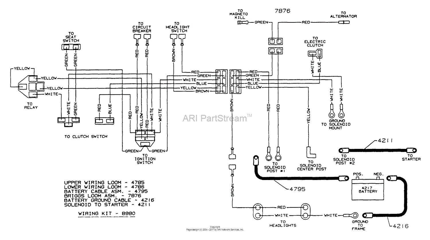 wiring diagram for dixon ztr 4421