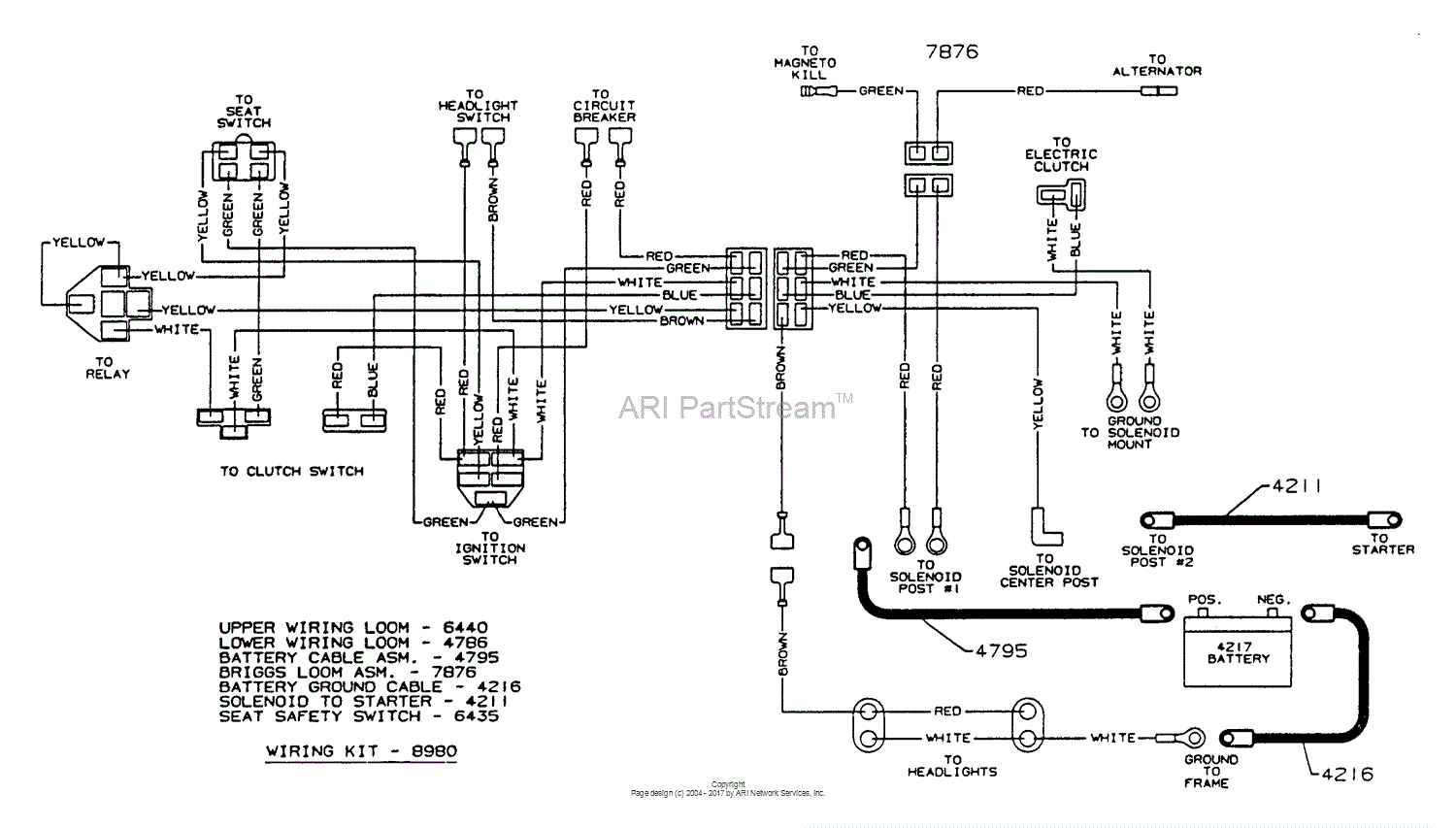 wiring diagram for dixon ztr 4421