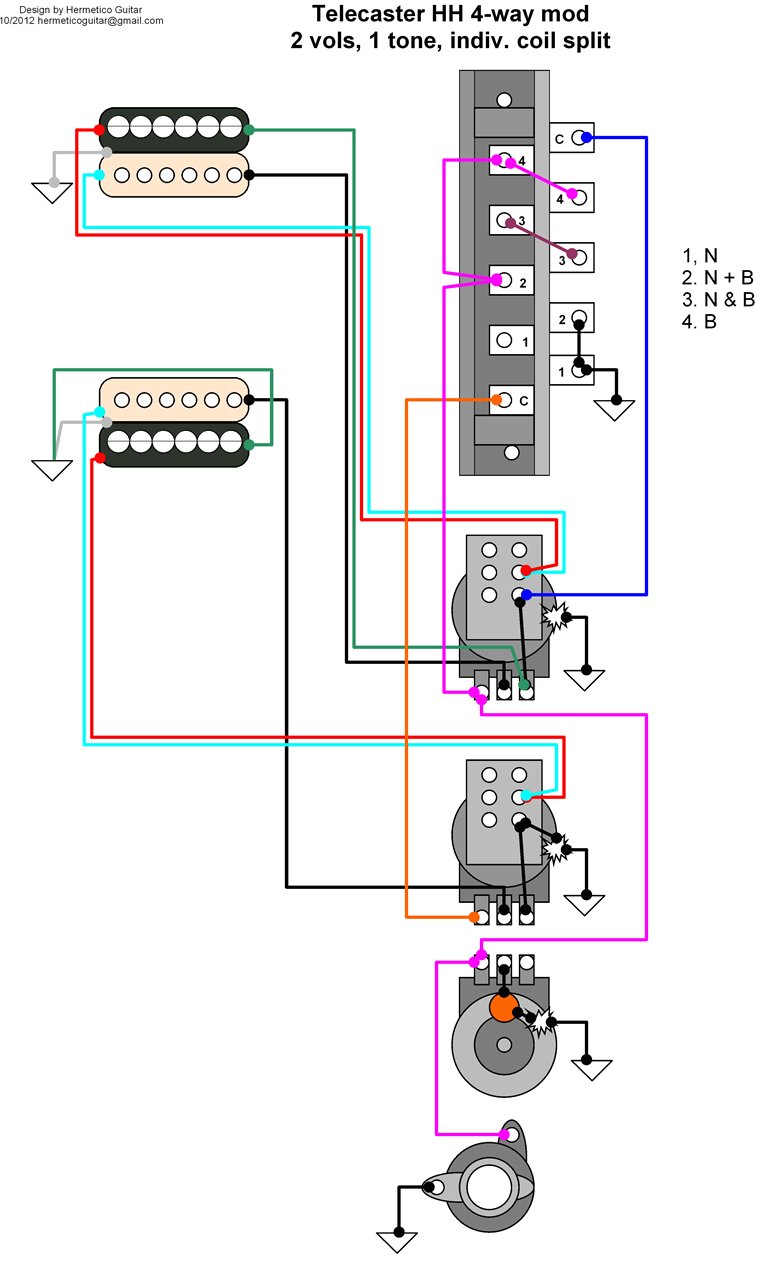 wiring diagram for early epiphone genisi