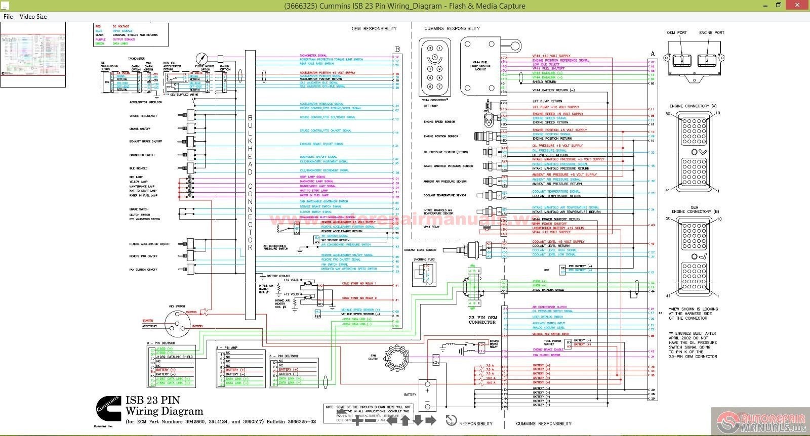 wiring diagram for ecm 4011090